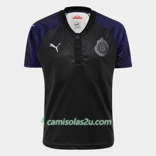 Camisolas de Futebol Club Deportivo Guadalajara Equipamento Alternativa 2018/19 Manga Curta Camisolas de Futebol Club Deportivo Guadalajara Equipamento Alternativa 2018/19 Manga Curta